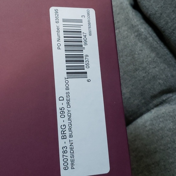 E.T. WRIGHT "PRESIDENT" Ankle Boots Italian Leather Mens sz. 9.5 NWT NIB - Picture 14 of 14